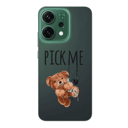 Oppo RENO 14 Pick me Transparent Silicone TPU Θήκη